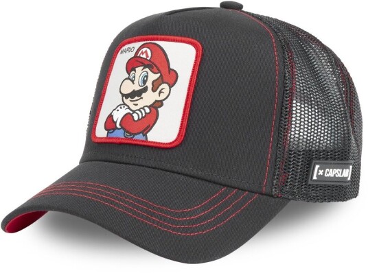Capslab Trucker Cap Black/Super Mario Bros One Size
