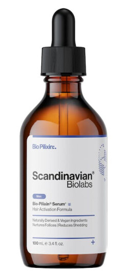 Scandinavian Biolabs Bio-Pilixin Hårserum for Men 100 ml - Beroligende og Styrkende Scandinavian Biolabs Bio-Pilixin Hårserum for Men 100 ml - Beroligende og Styrkende