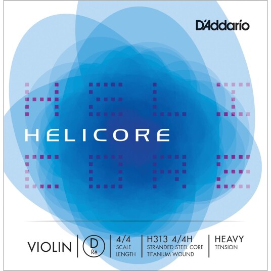 D'Addario H313 4/4h Violin String Helicore D-Titanium 12.2 D'Addario H313 4/4h Violin String Helicore D-Titanium 12.2