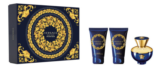Versace Dylan Blue Pour Femme Gift Set 50 + 50 + 50 ml