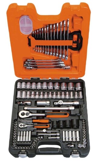 Bahco S108 Pipenøkkelsett 1/2" 1/4" Kromvanadiumstål Håndverktøy 375 mm