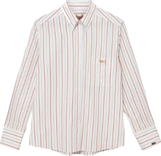 Heyanno Mmhkind Stripe Shirt WHITE 38 Heyanno Mmhkind Stripe Shirt WHITE 38
