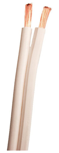 SUPRA 4866610 Høyttalerkabel 0,127 mm syrefrie kobberkardeler 2 x 1,6 hvit 1 m Stikkontakter & kabler SUPRA 4866610 Høyttalerkabel 0,127 mm syrefrie kobberkardeler 2 x 1,6 hvit 1 m Stikkontakter & kabler