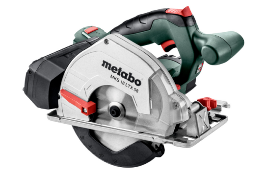 Metabo MKS 18 LTX 58 Batteri metall håndsirkelsag 18V metaBOX 340 Metabo MKS 18 LTX 58 Batteri metall håndsirkelsag 18V metaBOX 340