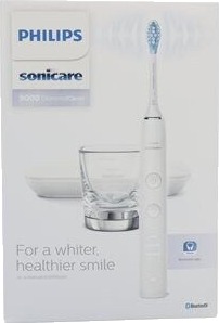 Philips Sonicare DiamondClean 9000 Trådløs Elektrisk Tannbørste Hvit med Bluetooth