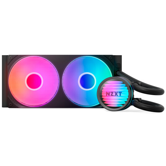 NZXT Kraken Core RGB 240mm AIO Kjøler svart NZXT Kraken Core RGB 240mm AIO Kjøler svart