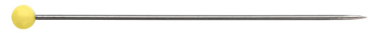 Knappenåler ekstra lang  m/glasshode 20 g 43 x 0,60 mm No. 1