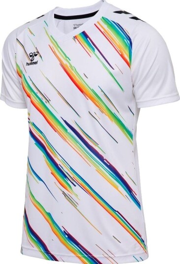 Hummel Spillerdrakt Match Triumph   Hvit/multicolor Barn størrelse 116 cm