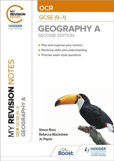 My Revision Notes: Ocr Gcse (9-1) Geography A Second Edition Av Simon Ross, Jo Payne, Rebecca Blackshaw