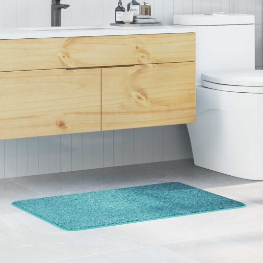 Badematte Rektangulær Oransje 60x90 cm Polypropylen Antiskli Badematte Rektangulær Oransje 60x90 cm Polypropylen Antiskli