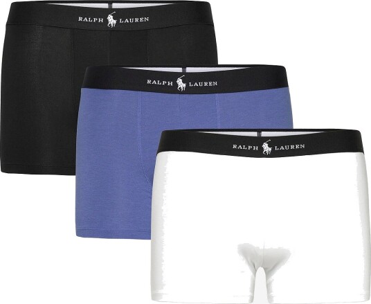 Polo Ralph Lauren Classic Cotton Blend Trunk 3 Pack   3PK BLACK/BASTILL   XXL