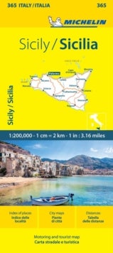 Sicily - Michelin Local Map 365 Sicily - Michelin Local Map 365