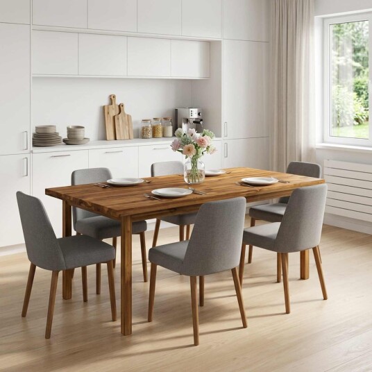 vidaXL Rektangulær Bordplate 140 x 60 x 3,2 cm Rektangulær vidaXL Rektangulær Bordplate 140 x 60 x 3,2 cm Rektangulær
