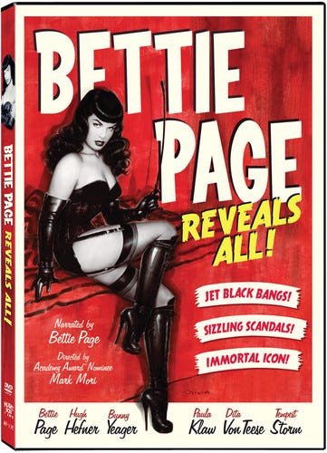 Bettie Page Reveals All DVD Bettie Page Reveals All DVD