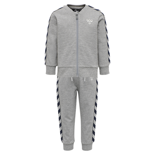 Hummel Bille Tracksuit Grey Melange
