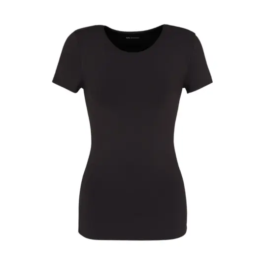Armani Exchange Dame Topper Svart L,