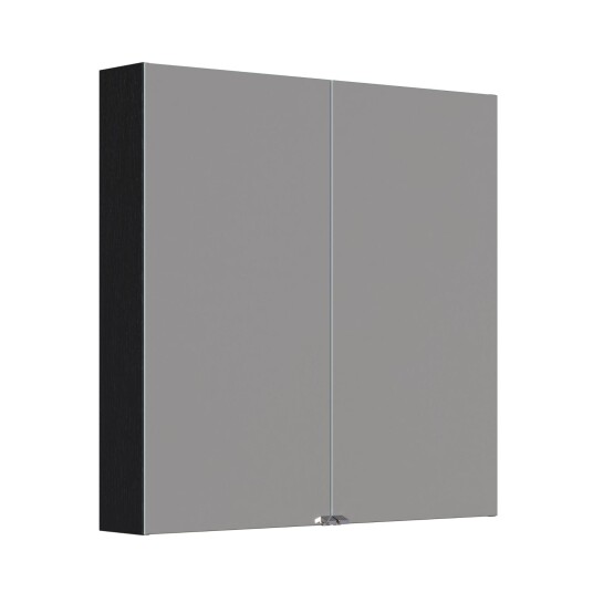 Dansani Inzo Style Speilskap 2 Dører Eik Noir / 80cm Dansani Inzo Style Speilskap 2 Dører Eik Noir / 80cm