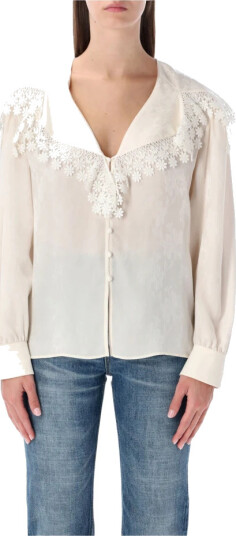 Chloé Dame Bluser & Skjorter Beige S, Chloé Dame Bluser & Skjorter Beige S,