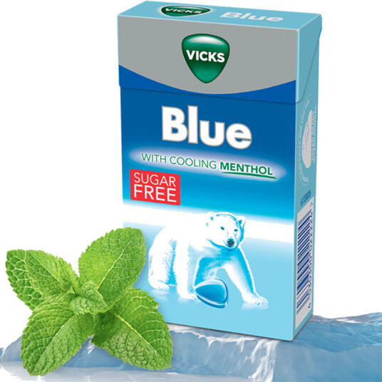 Vicks halspastiller blå