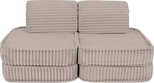MeowBaby Churros Sofa Basic Pebble Beige