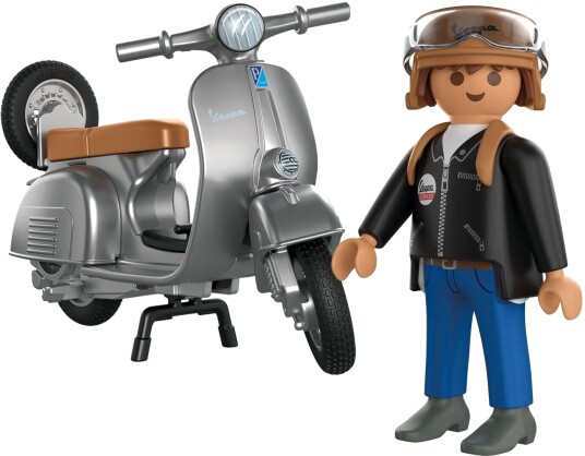 Playmobil 72282 Vespa-Byggesett 80-Årsjubileum Originalversjon 5+ År 18 Deler