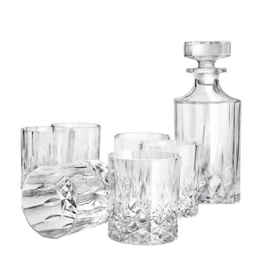 Stiernholm Bar whiskysett 7 deler klar