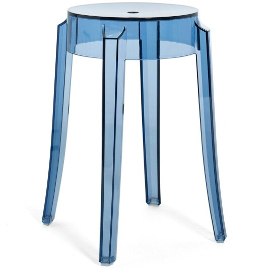 Kartell Charles Ghost Stol Powder Blue Kartell Charles Ghost Stol Powder Blue