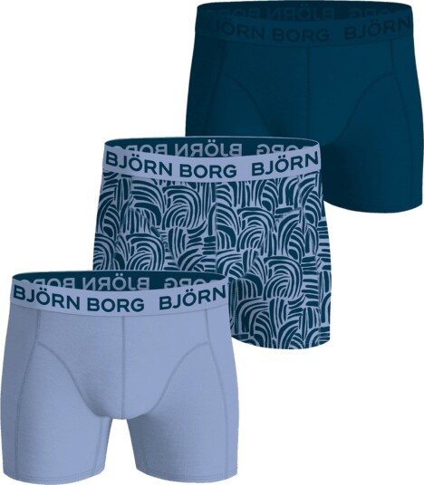 Björn Borg Bamboo Cotton Blend Boxer 3-Pack Flerfarget S