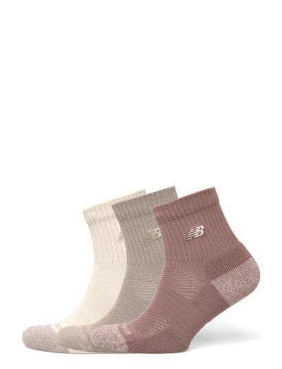 New Balance Active Premium Quarter 3 Pack Cream XL