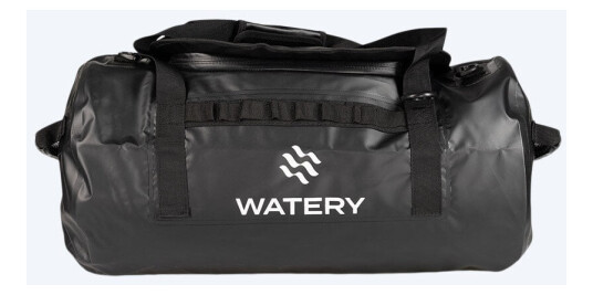 Watery vanntett dufflebag - Swim 50L - Svart - Vanntett ryggsekk Watery vanntett dufflebag - Swim 50L - Svart - Vanntett ryggsekk