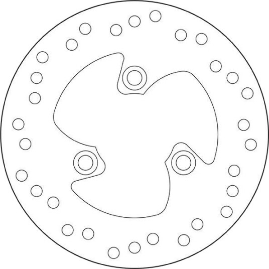 BREMBO 68B40716 Bremseskive