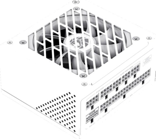 Gamemax GS 750G WH Strømforsyning 750W 80 Plus Gold Hvit