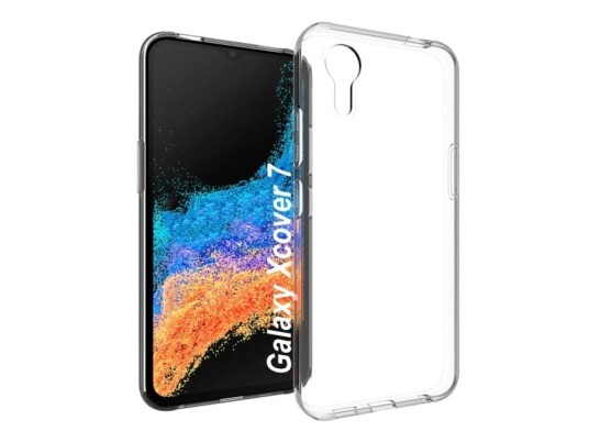 Insmat Krystallbakdeksel til Samsung Galaxy XCover7 Transparent TPU