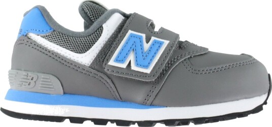 New Balance Sko 574 Castlerock/Fan Blue New Balance 34,5 Sko Blå Grå Hvit Svart