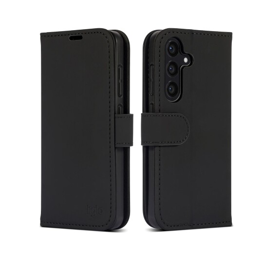 iiglo Galaxy S24 Lommebokdeksel (sort)