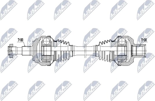 Nty Drivaksel NTY NPW ME 209 Nty Drivaksel NTY NPW ME 209