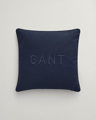 Gant Pynteputetrekk med logo EVENING BLUE 50X50 Gant Pynteputetrekk med logo EVENING BLUE 50X50