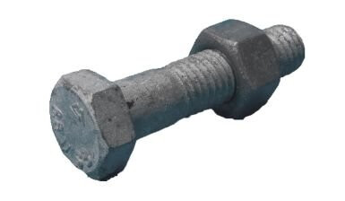 Z 1129120320 Stålkonstruksjonsskrue M20 delgjenget 8,8 FZV ISO 4014/4032 20 x 320 mm 5-pakk Innfesting Z 1129120320 Stålkonstruksjonsskrue M20 delgjenget 8,8 FZV ISO 4014/4032 20 x 320 mm 5-pakk Innfesting