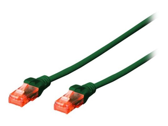 Digitus 5m RJ-45 Cat 6 Koblingskabel Halogenfri Grønn Digitus 5m RJ-45 Cat 6 Koblingskabel Halogenfri Grønn
