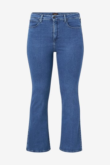 Lee Plus Jeans Bootcut Plus Blå