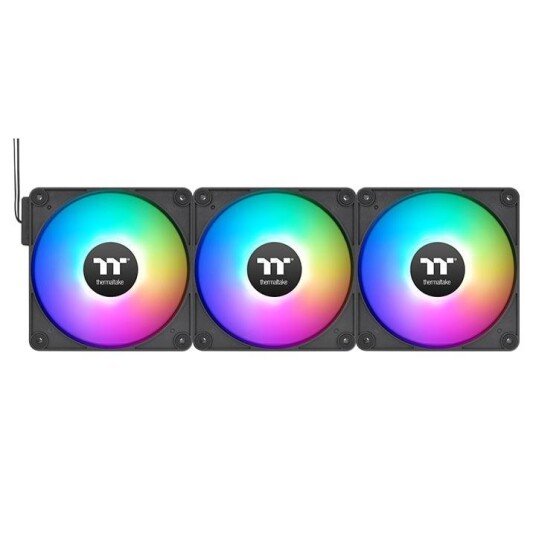 Thermaltake CT140 EX 140mm ARGB Vifte 3-Pack Svart Thermaltake CT140 EX 140mm ARGB Vifte 3-Pack Svart