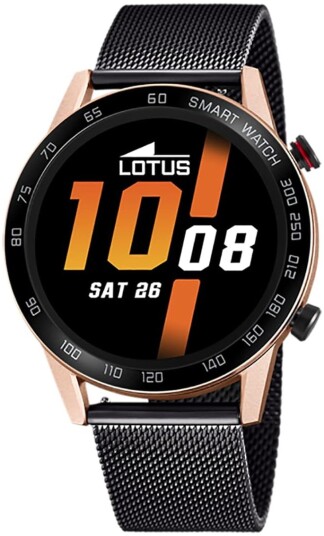 Lotus Herreklokke 50025/1 Smartime LCD/Stål Ø45 mm