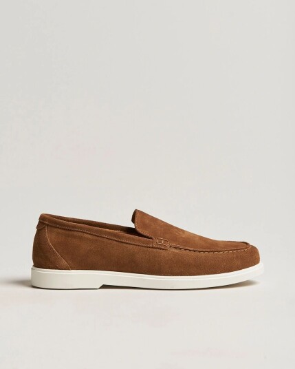 Loake Shoemakers Tuscany Suede Loafer Chestnut Loake Shoemakers Tuscany Suede Loafer Chestnut