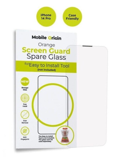 Mobile Origin Orange Screen Guard Spare Glass iPhone 14 Pro