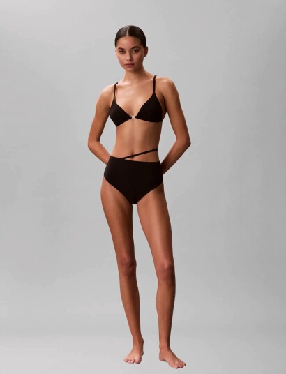 Calvin Klein Hw Belt Bottom   Black   M