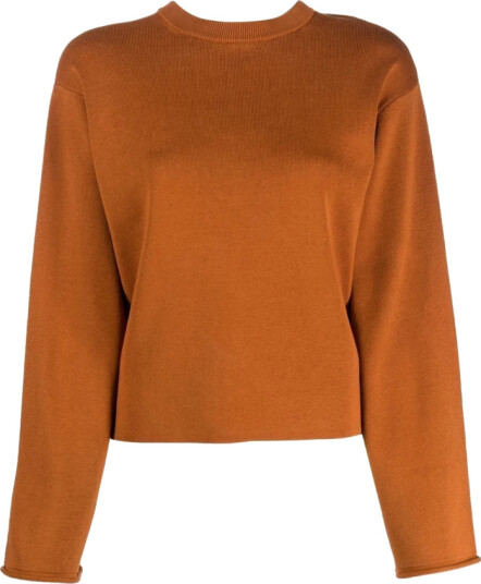 Proenza Schouler Dame Strikkevarer Brun XS,