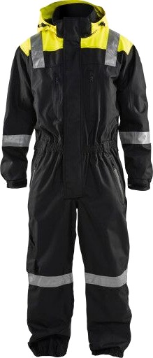 Blåkläder Skalldress vanntett sort/gul Blåkläder Skalldress vanntett sort/gul