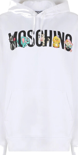 Moschino Dame Gensere & Hettegensere Hvit 2XL, Moschino Dame Gensere & Hettegensere Hvit 2XL,