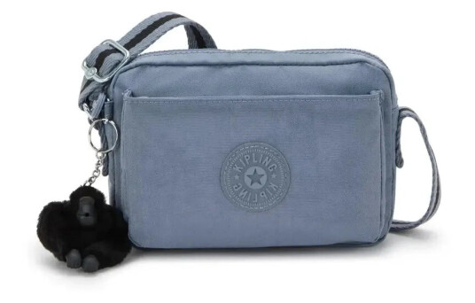 Kipling Abanu Liten Crossbody veske Blue Stone