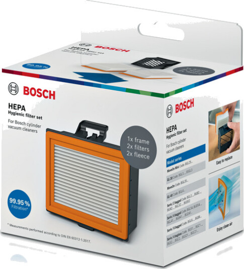 Bosch BBZ160HF Hepa Hygiejnefi Lter, Hepa Hygienic Filter Set Tilbehør Til Støvsuger Bosch BBZ160HF Hepa Hygiejnefi Lter, Hepa Hygienic Filter Set Tilbehør Til Støvsuger